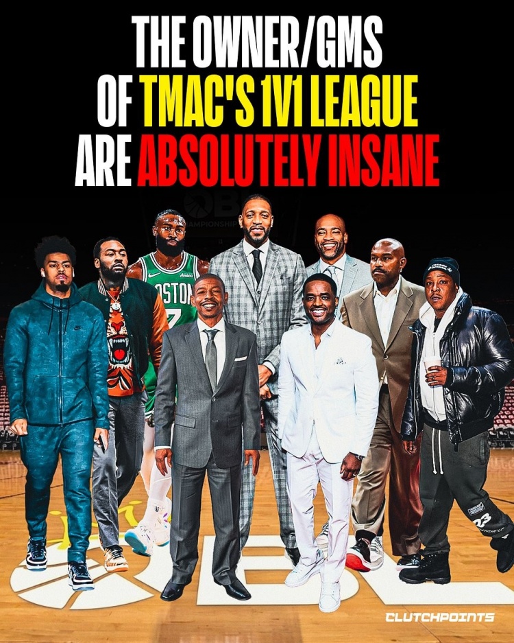 麦迪创办的1v1联赛重启!5月16日开打 杰伦·布朗&卡特等任老板GM